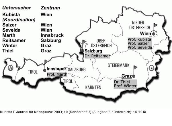 LIBERATE-Studie - Studienzentren