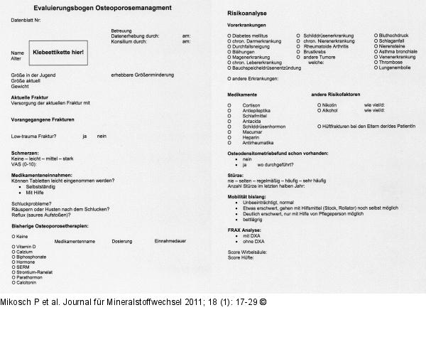 Osteoporosemanagement