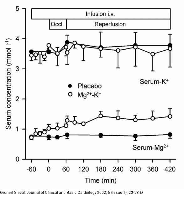Magnesium - Kalium - Serumkonzentration