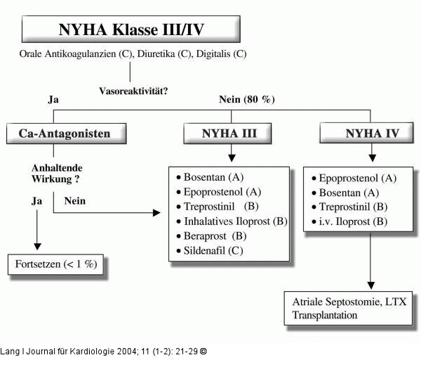 Pulmonale Hypertonie - Behandung