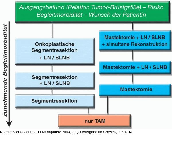 Mammakarzinom - Operative Therapieoptionen