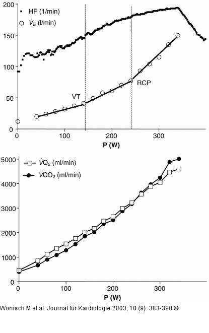 Spiroergometrie - Parameter