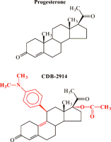 Abbildung 1: Ulipristalacetat 