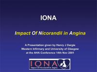 Abbildung 1: IONA - Impact Of Nicorandil in Angina