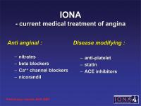 Abbildung 3: IONA - current medical treatment of angina