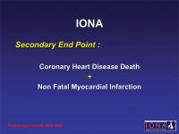 Abbildung 6: IONA - secondary end point