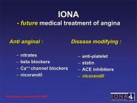 Abbildung 18: IONA - future medical treatment of angina