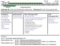 Abbildung 2: IVF-Behandlungsphasen - Outcome