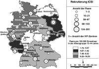 Abbildung 1: IVF-Zentren - Deutschland