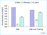 Abbildung 3: Ausdauertraining - Grundumsatz
