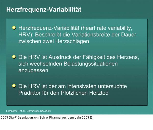 Herzfrequenz-Variabilität