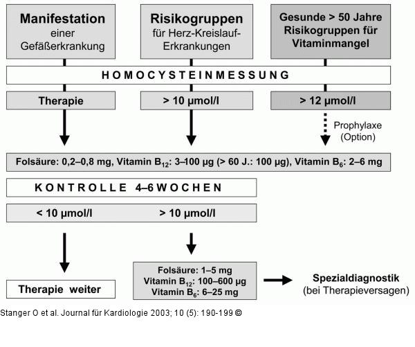 Hyperhomocysteinämie