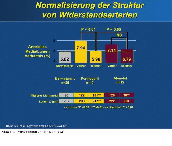 Perindopril - Widerstandsarterien