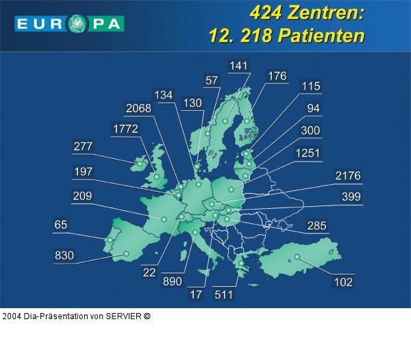 EUROPA-Studie - Zentren