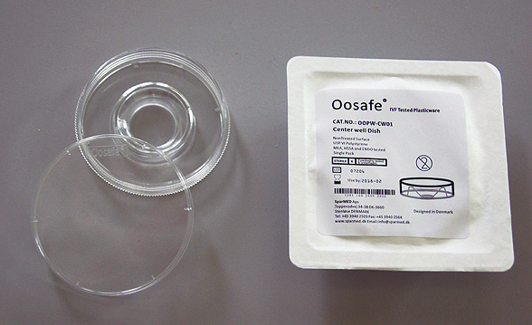 Produkt: Oosafe Center-Well-Dish <br>Vertrieb: Gynemed GmbH