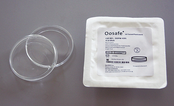 Produkt: Oosafe ICSI-Dish<br>Vertrieb: Gynemed GmbH
