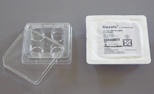 Produkt: Oosafe 4-Well-Dish<br> Vertrieb: Gynemed GmbH