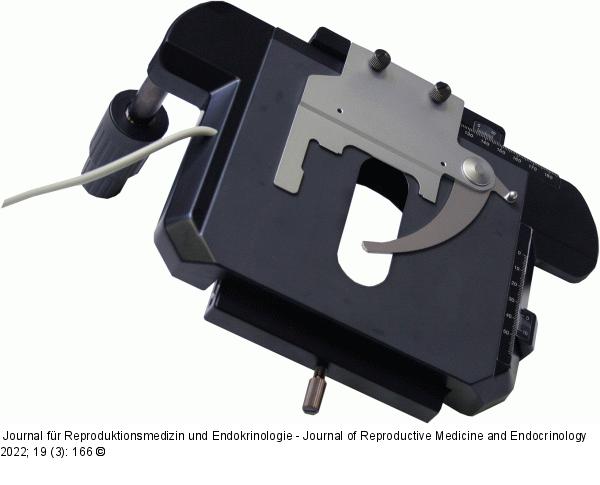 Produkt: Andrologie-Mikroskop<br>Vertrieb: Minitüb GmbH