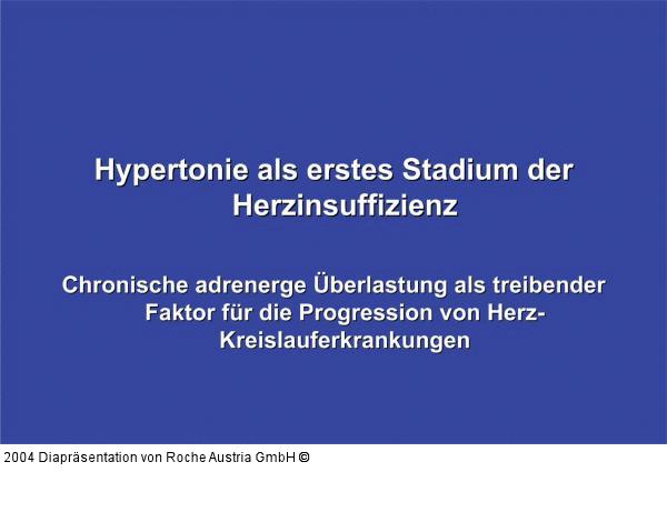 Hypertonie - Herzinsuffizienz