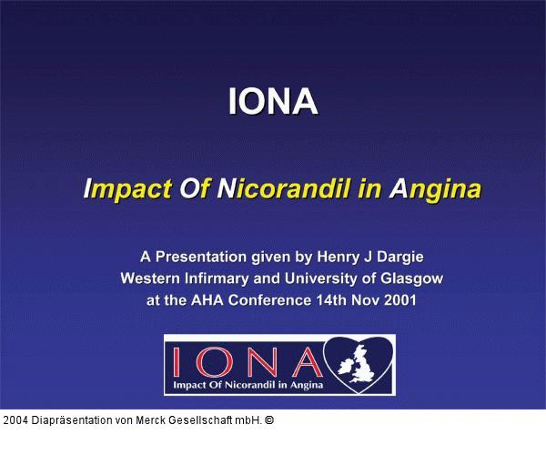 IONA - Impact Of Nicorandil in Angina