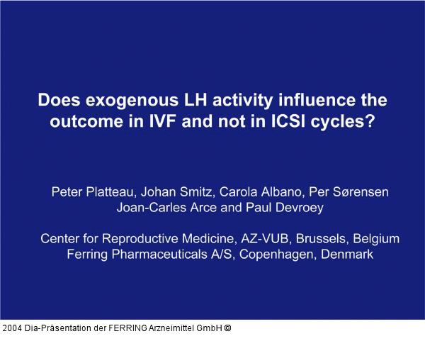 LH-Aktivität - IVF - ICSI