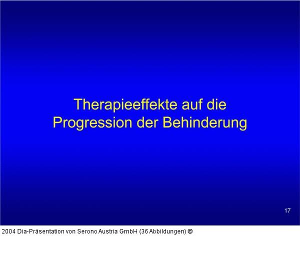 EVIDENCE - Therapieeffekte - Progression der Behinderung