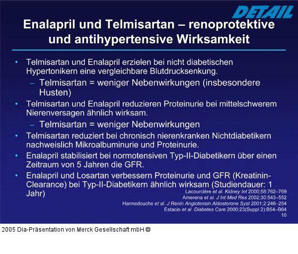 Enalapril - Telmisartan