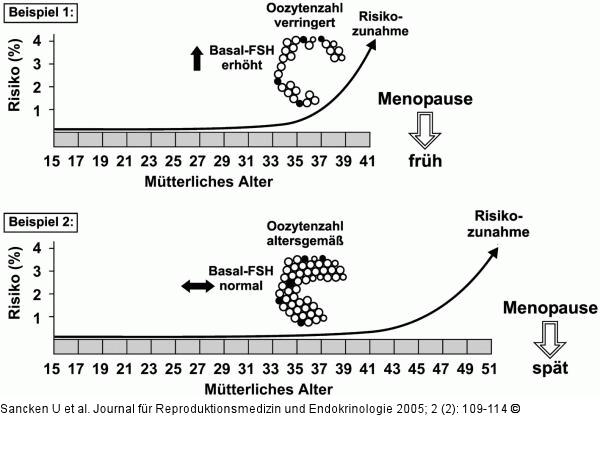 Menopause - Oozytenzahl - FSH - Aneuploidie
