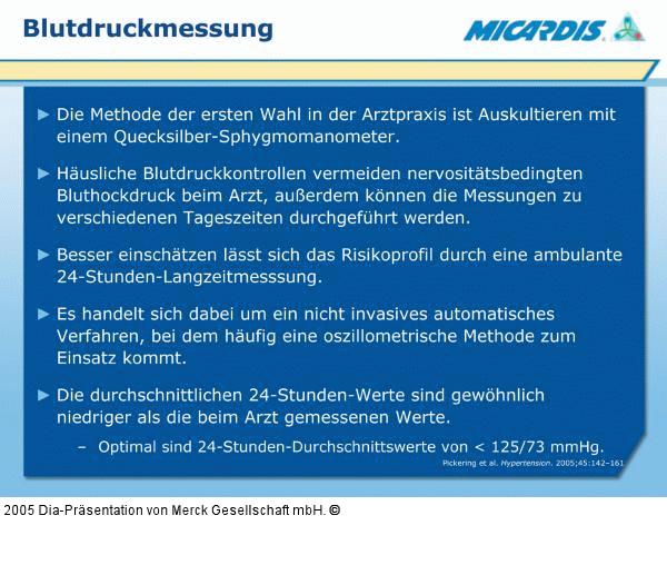 Blutdruckmessung