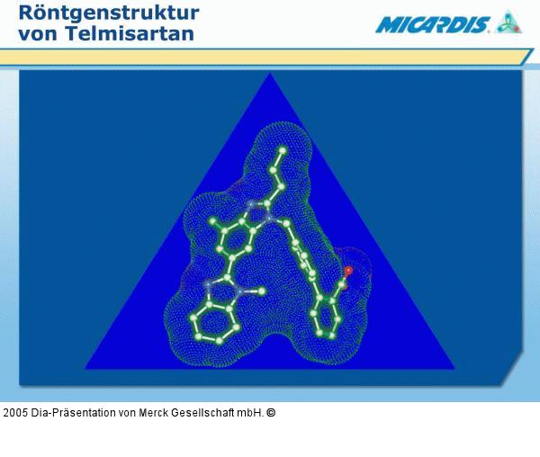 Telmisartan - Röntgenstruktur
