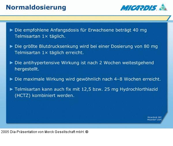 Normaldosierung