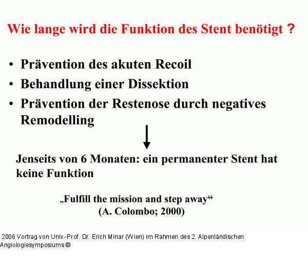 Stentfunktion