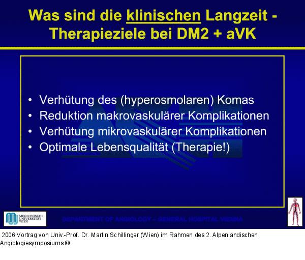 Langzeittherapie - Ziel