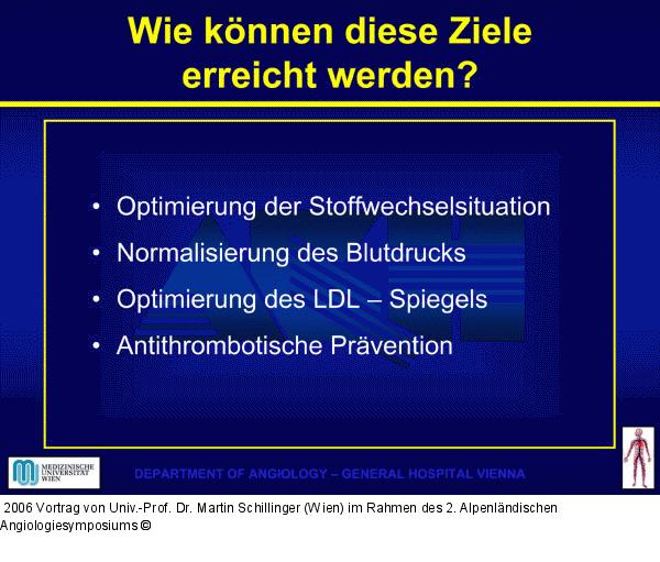 Langzeittherapie - Ziel