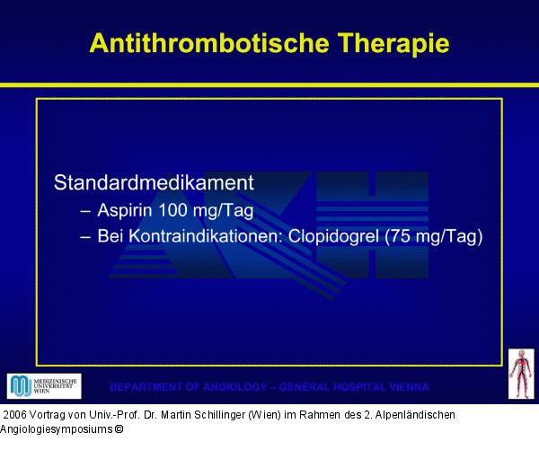 Antithrombotische Therapie