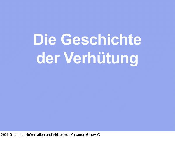 Die Geschichte der Verhütung