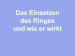 Abb. 3: Das Einsetzen des Ringes und wie er wirkt