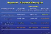 Abbildung 9: Hypertonie – Risikostratifizierung 2/2