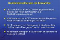 Abbildung 27: Kombinationstherapie mit Eprosartan