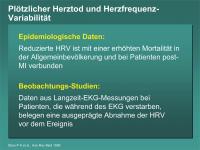 Abbildung 12: Plötzlicher Herztod und Herzfrequenz-Variabilität