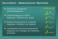 Abbildung 29: Herzinfarkt – Medizinischer Nachweis