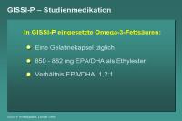 Abbildung 51: GISSI-P – Studienmedikation