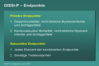 Abbildung 56: GISSI-P – Endpunkte
