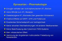 Abbildung 6: Eprosartan – Pharmakologie