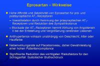 Abbildung 44: Eprosartan – Wirkweise