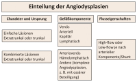 Abbildung 1: Einteilung Angiodysplasien