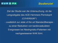 Abbildung 24: EUROPA-Studie - Studienziel