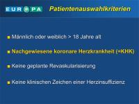 Abbildung 27: EUROPA-Studie - Patientenauswahl