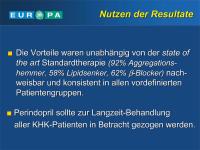 Abbildung 60: EUROPA-Studie - Ergebnisse