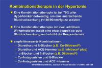 Abbildung 22: Kombinationstherapie in der Hypertonie